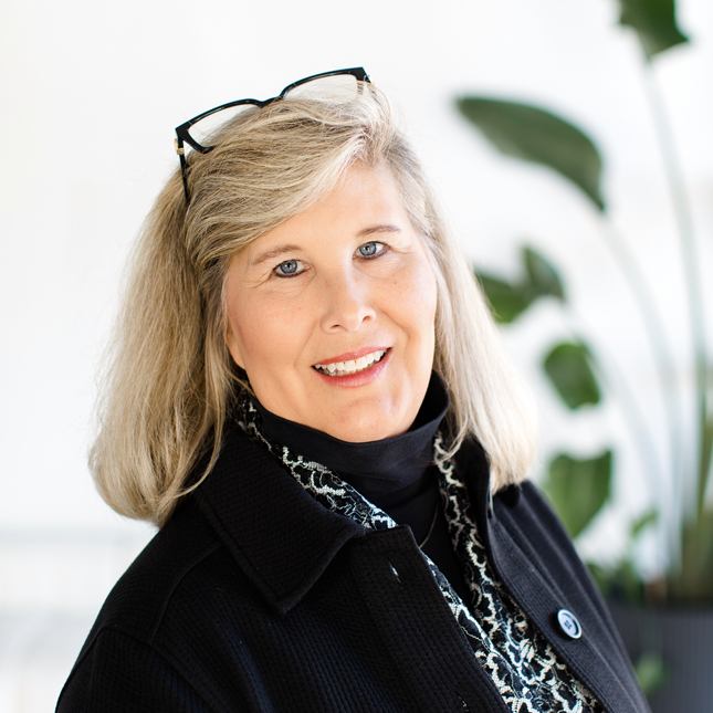 A headshot of Karen Ruhland