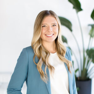 A headshot of Leah Friese