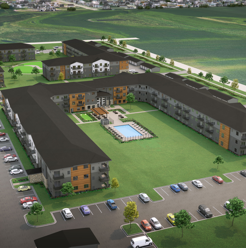 Groundbreaking Millstone Commons by Enclave Sioux Falls Development