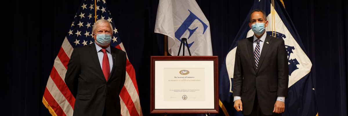 South Dakota’s International Trade Center Receives Presidential “E” Award For Outstanding Export Services Provided