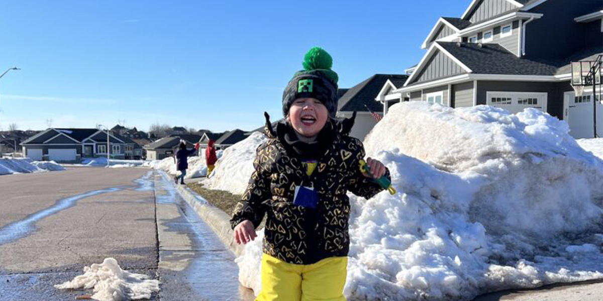 From Texas to South Dakota, family who braced for winter now embraces it