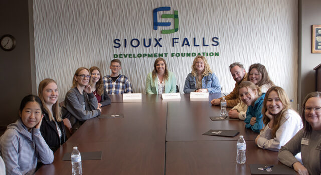 Dordt Students at the Sioux Falls Development Foundation