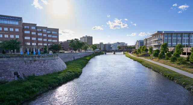 Big Sioux River in Sioux Falls SD