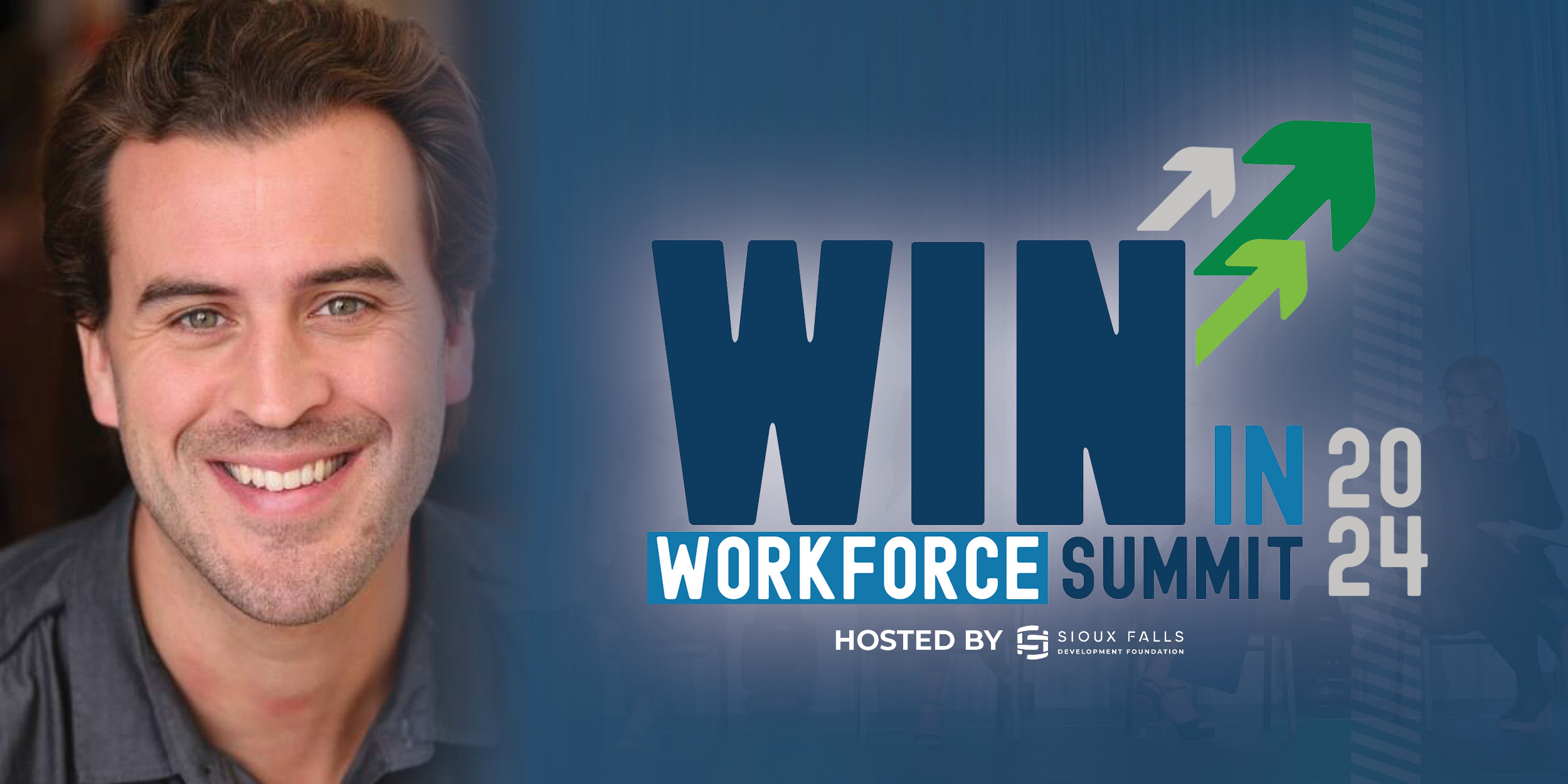 Ben Utecht Win in Workforce Summit 2024 Hosted by Sioux Falls Development Foundation