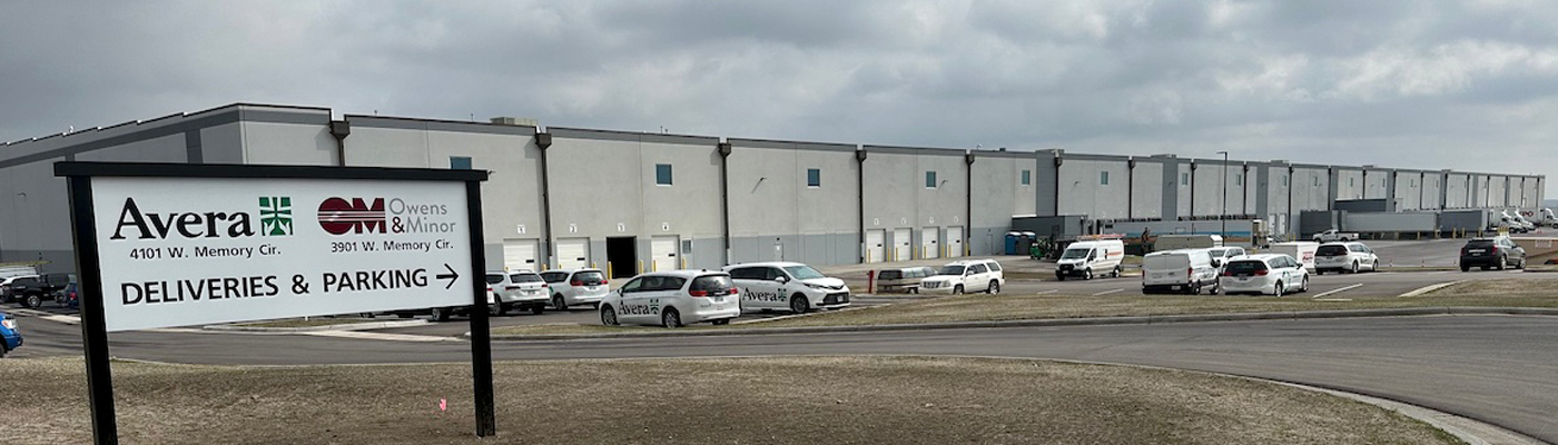 Avera/Owens & Minor Facility in Foundation Park in Sioux Falls, SD