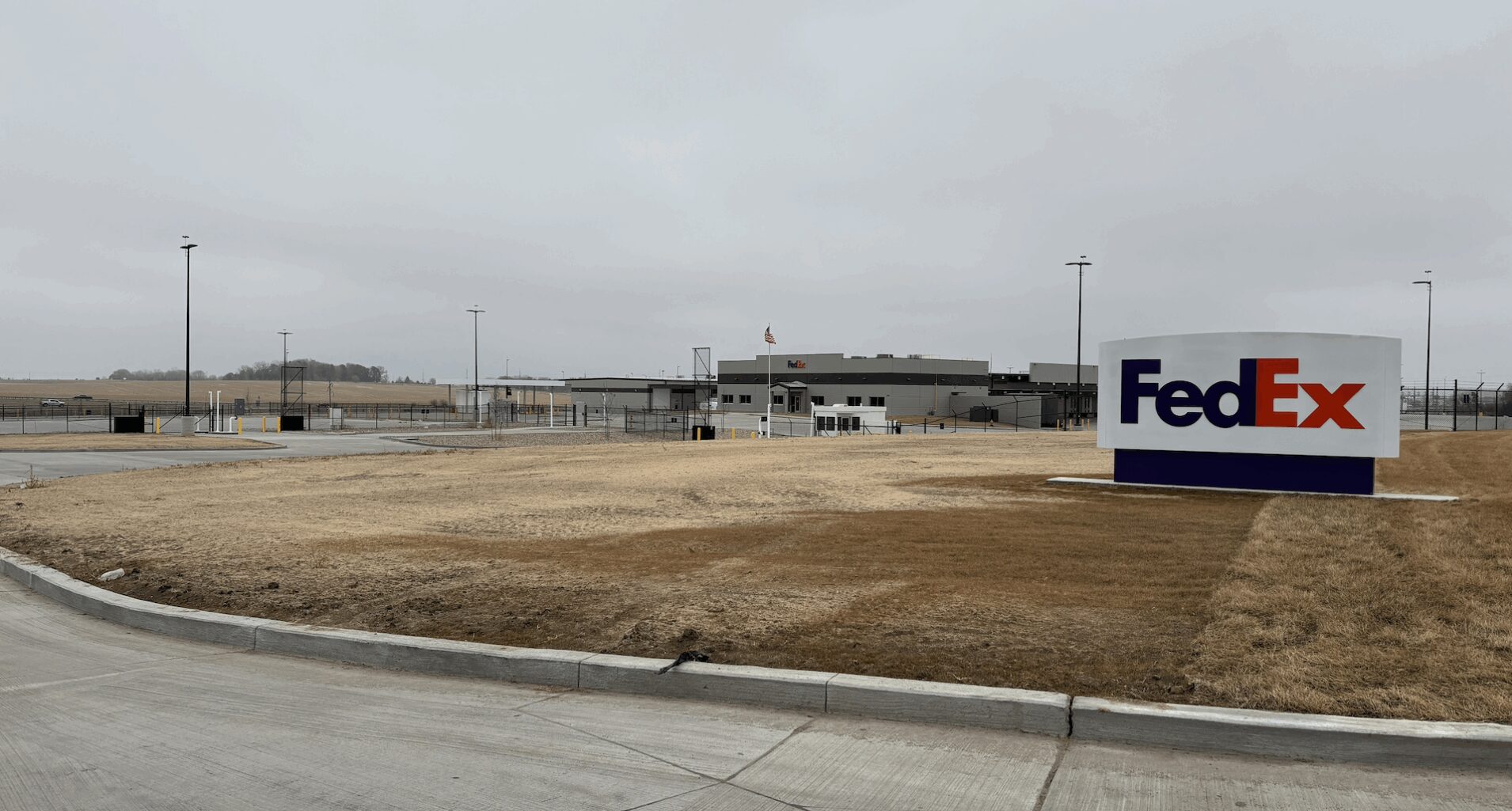 FedEx Freight building in Foundation Park in Sioux Falls, SD