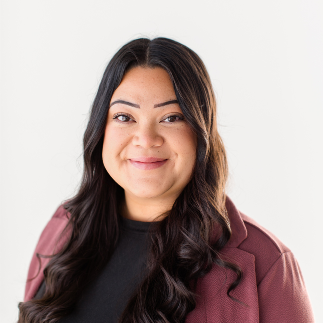 A headshot of Katie Gebauer